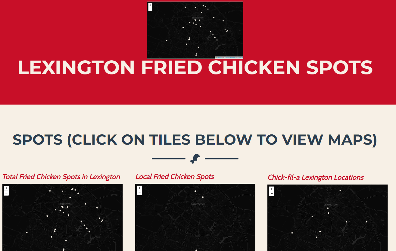 Lexington, KY Fried Chicken Spots